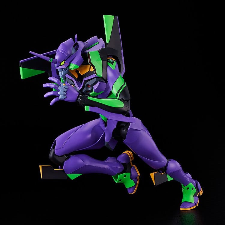 Rebuild of Evangelion Plastic Model Kit Moderoid DX-SCALE Evangelion Test Type-01 Luminous Set Edition 26 cm