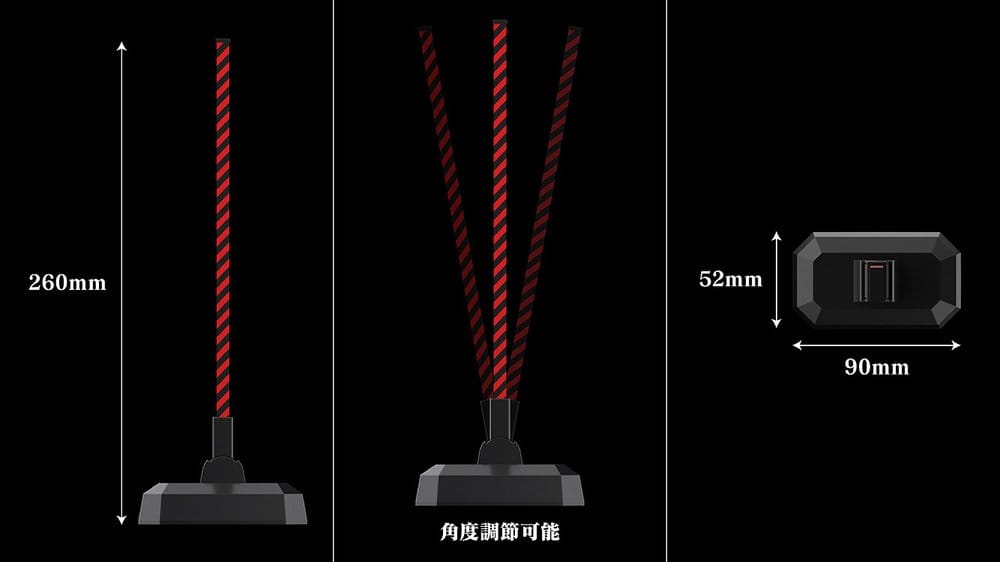 Rebuild of Evangelion Plastic Model Kit Moderoid DX-SCALE Evangelion Test Type-01 Luminous Set Edition 26 cm
