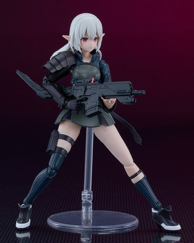 Dolls Nest Plastic Model Kit Plamatea Armored Soldier of Unknown Affiliation 17 cm