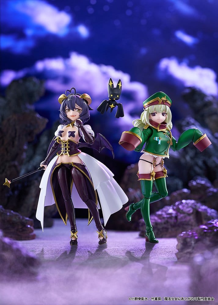 Gushing over Magical Girls figma figurine Leopard 14 cm
