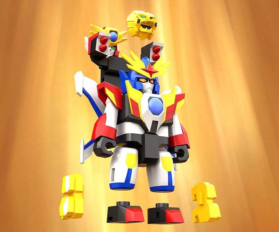The Brave Fighter of Legend Da-Garn Brickroid figurine Da-Garn X 5 cm