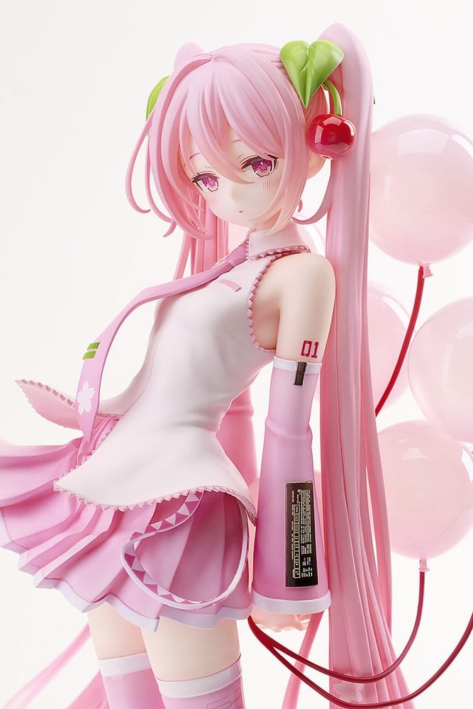 Character Vocal Series 01: Hatsune Miku G.S. Collection [SC] figurine PVC 1/7 Sakura Miku: GSC Illustration Contest Ver. 26 cm