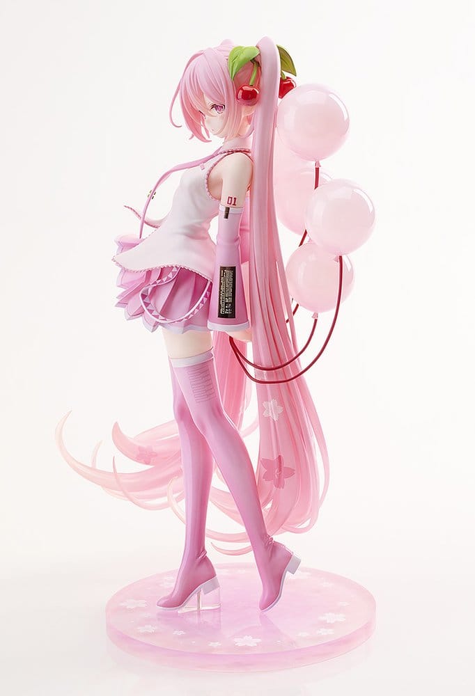 Character Vocal Series 01: Hatsune Miku G.S. Collection [SC] figurine PVC 1/7 Sakura Miku: GSC Illustration Contest Ver. 26 cm