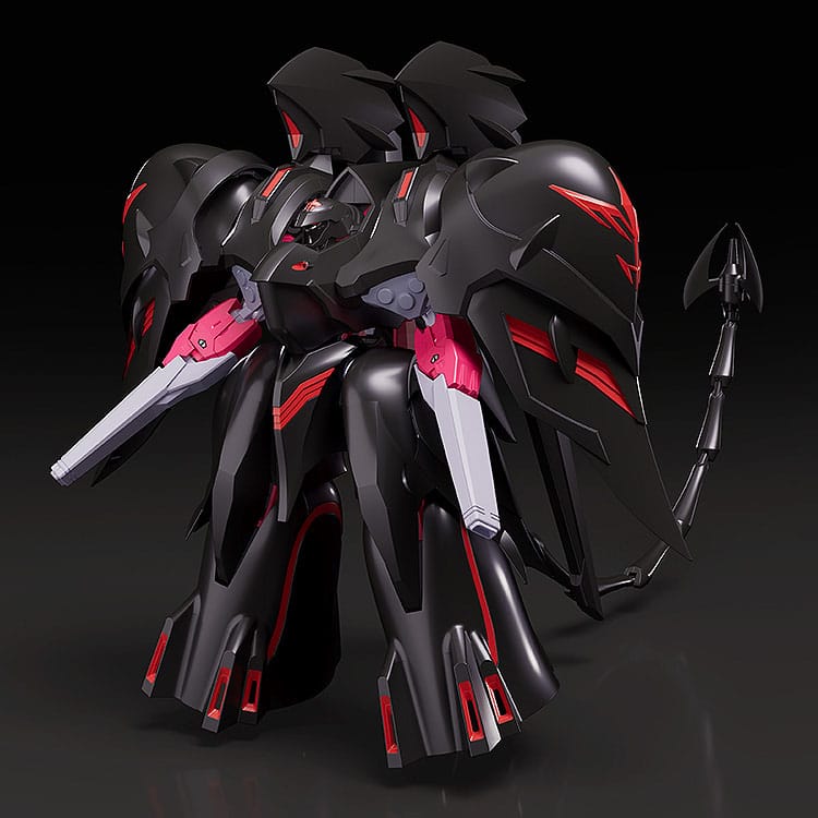 Martian Successor Nadesico: The Motion Picture - Prince of Darkness figurine Moderoid Plastic Model Kit Black Sarena 19 cm