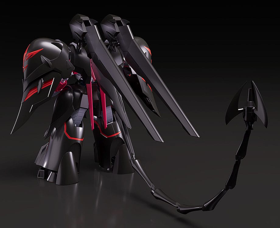 Martian Successor Nadesico: The Motion Picture - Prince of Darkness figurine Moderoid Plastic Model Kit Black Sarena 19 cm