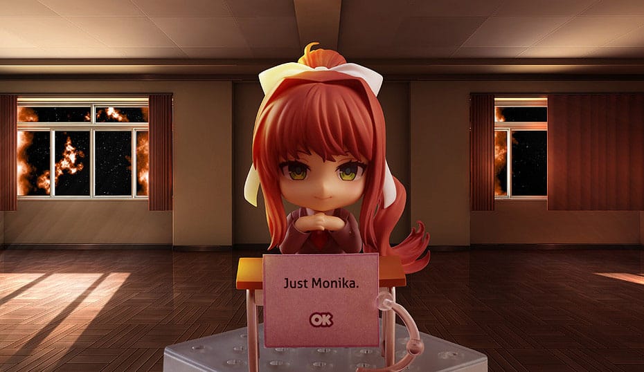 Doki Doki Literature Club! figurine Nendoroid Monika (Rerelease) 10 cm