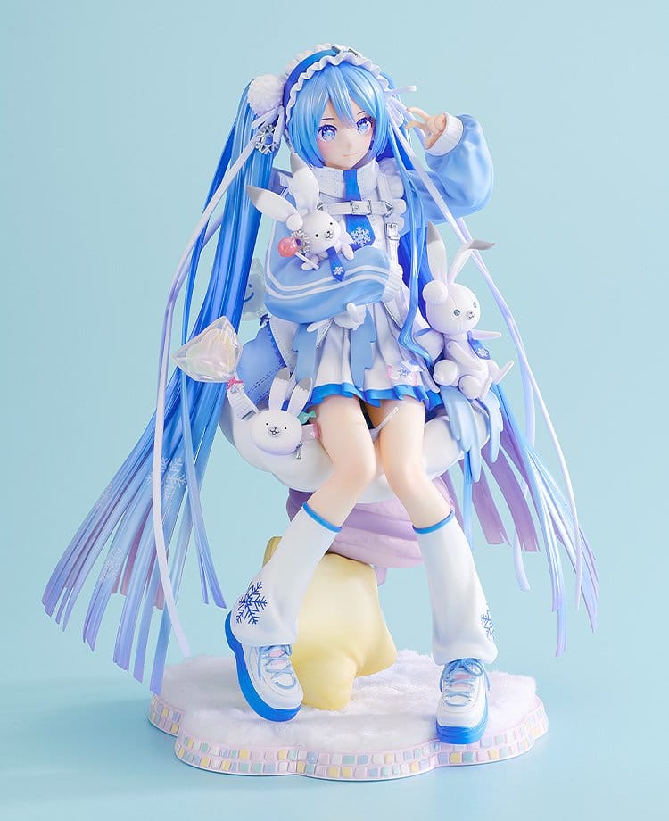 Character Vocal Series 01: Hatsune Miku statuette PVC 1/7 Snow Miku: Yukiiro Pop Ver. 24 cm