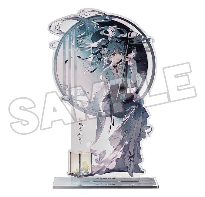 Character Vocal Series 01: Hatsune Miku Socle en acrylique Hatsune Miku Han Gong Qiu Yue Ver. 20 cm