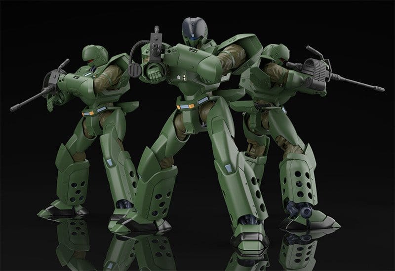 Mobile Police Patlabor figurines Plastic Model Kit Moderoid 1/60 ARL-99 Helldiver (re-run) 13 cm