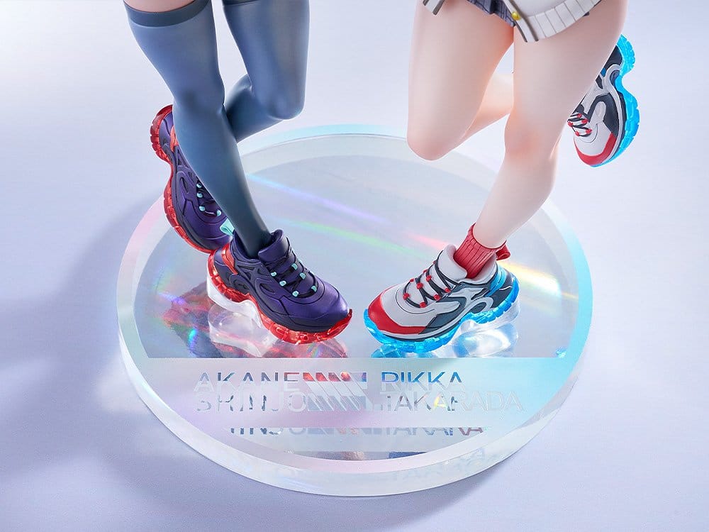 SSSS.Gridman pack 2 statuetten PVC 1/7 Rikka Takarada & Akane Shinjo feat. toridamono 22 cm