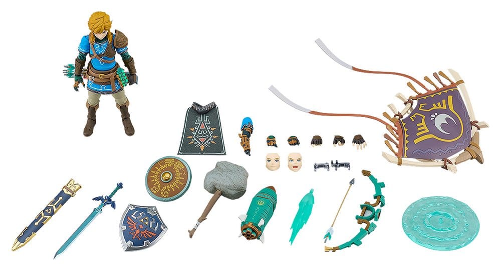 The Legend of Zelda Tears of the Kingdomfigurine Figma Link Tears of the Kingdom Ver. DX Edition 15 cm
