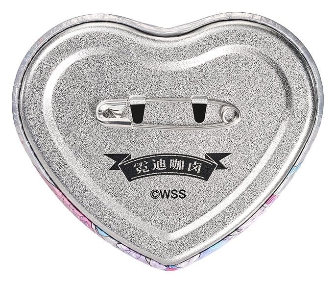 Needy Streamer Overload Needy Streamer Chinese Restaurant Series Heart-Shaped badge Ame