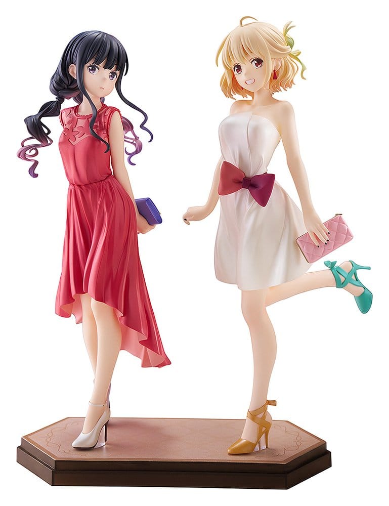 Lycoris Recoil pack 2 figurines PVC Pop Up Parade Chisato Nishikigi & Takina Inoue: After Party! Ver. L Size