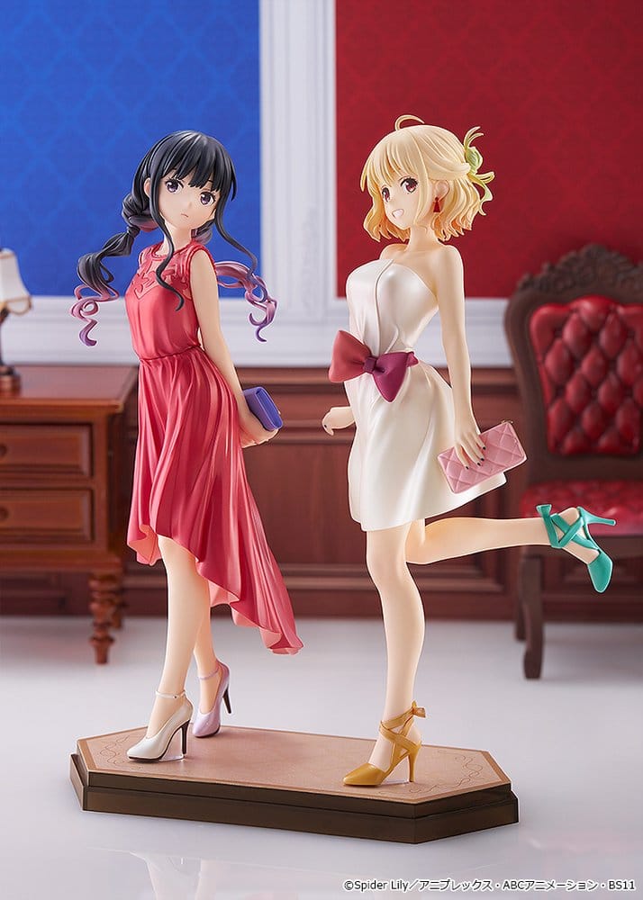 Lycoris Recoil pack 2 figurines PVC Pop Up Parade Chisato Nishikigi & Takina Inoue: After Party! Ver. L Size