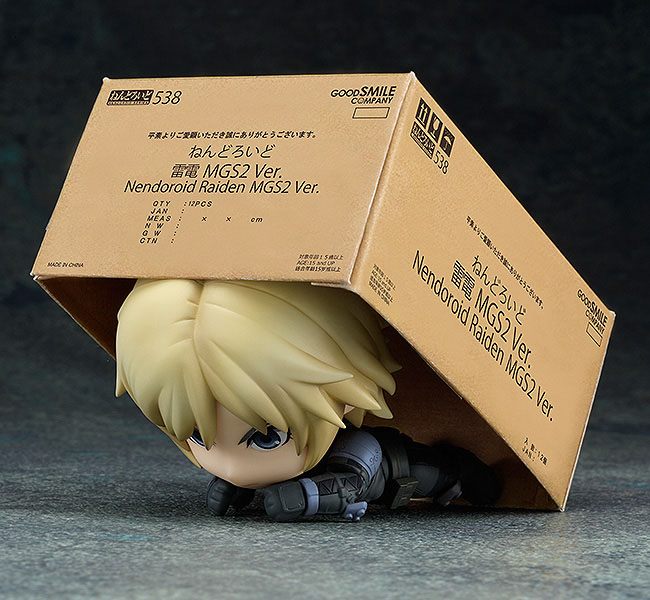Metal Gear Solid figurine Nendoroid Raiden MGS2 Ver. (re-run) 10 cm