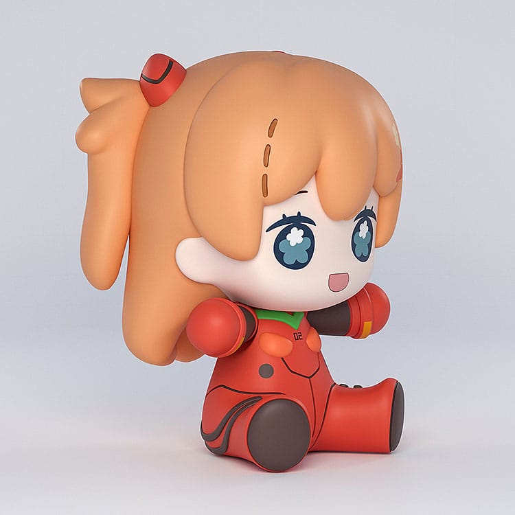 Neon Genesis Evangelion: Rebuild of Evangelion figurine Chibi Huggy Good Smile Asuka Shikinami Langley: Plugsuit Ver. 7 cm