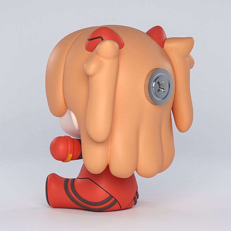 Neon Genesis Evangelion: Rebuild of Evangelion figurine Chibi Huggy Good Smile Asuka Shikinami Langley: Plugsuit Ver. 7 cm