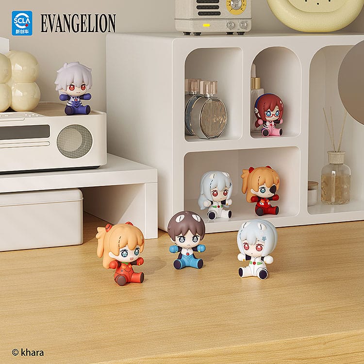 Neon Genesis Evangelion: Rebuild of Evangelion figurine Chibi Huggy Good Smile Mari Illustrious Makinami: Plugsuit Ver. 7 cm