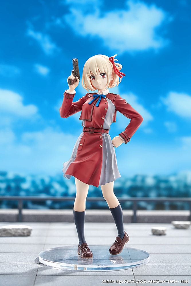 Lycoris Recoil statuette PVC Pop Up Parade Chisato Nishikigi 18 cm