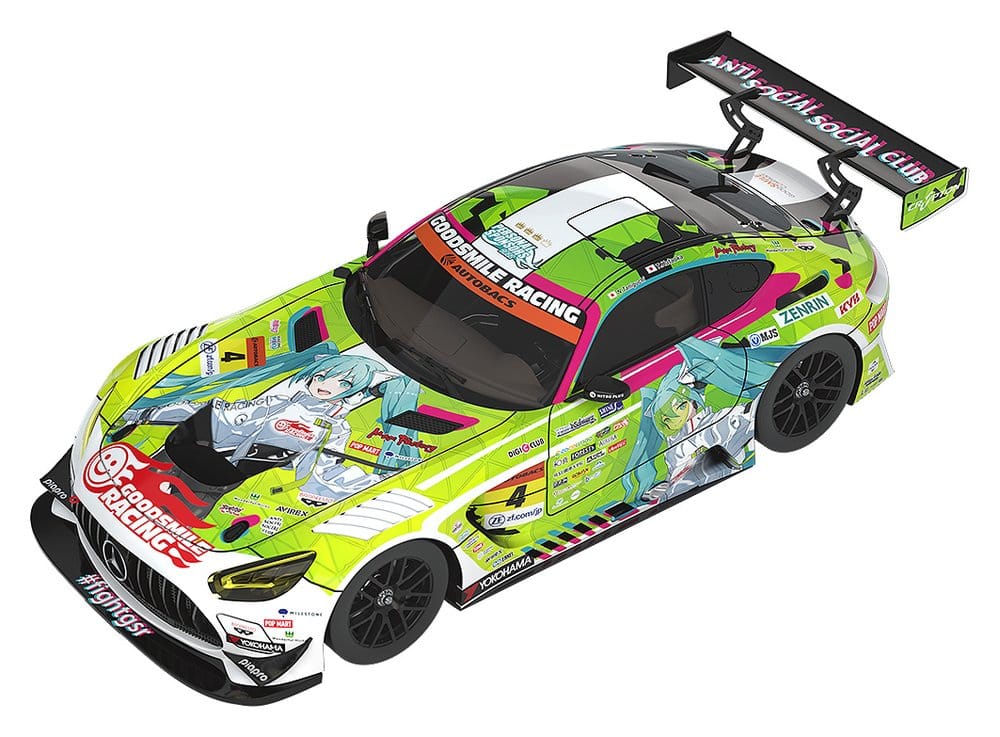 Hatsune Miku GT Project véhicule 1/64 Hatsune Miku AMG 2022 Season Opening Ver. 7 cm