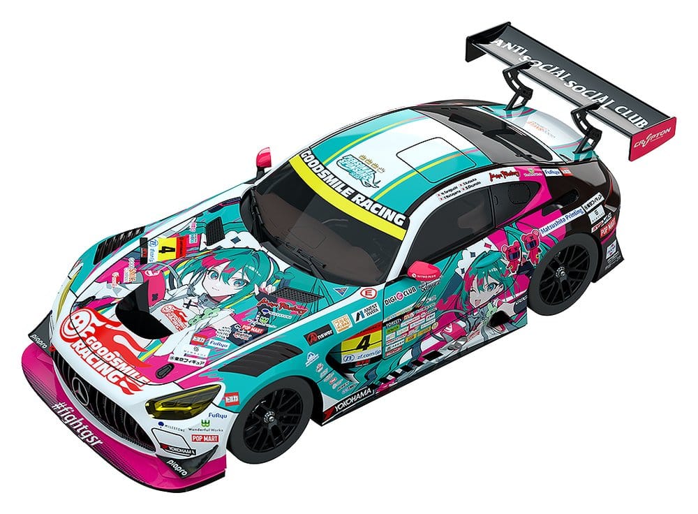 Hatsune Miku GT Project véhicule 1/64 AMG 2025 Presentation Ver. 7 cm