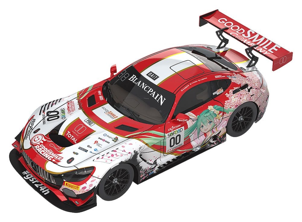 Hatsune Miku GT Project véhicule 1/43 Good Smile Hatsune Miku AMG 2017 SPA24H Ver. 11 cm