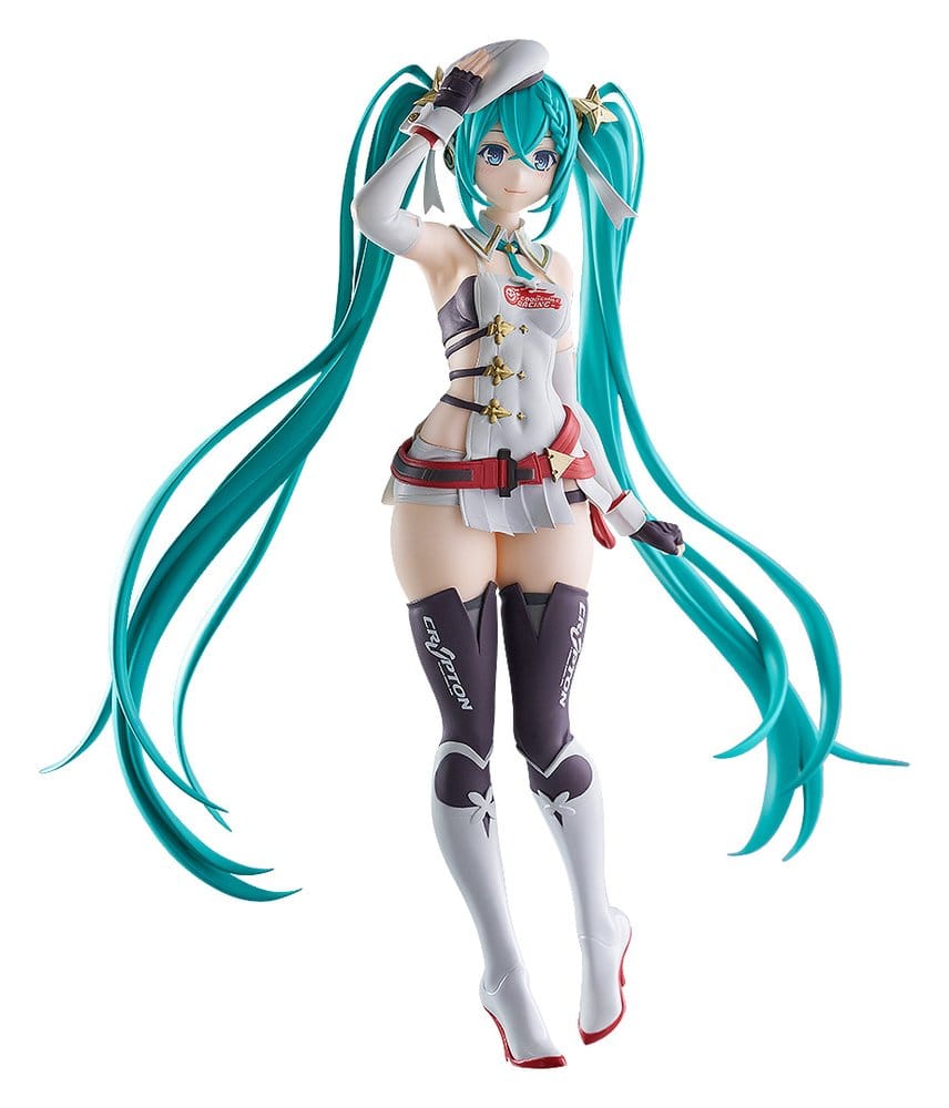 Hatsune Miku GT Project Pop Up Parade figurine PVC Racing Miku: 2023 Ver. 17 cm