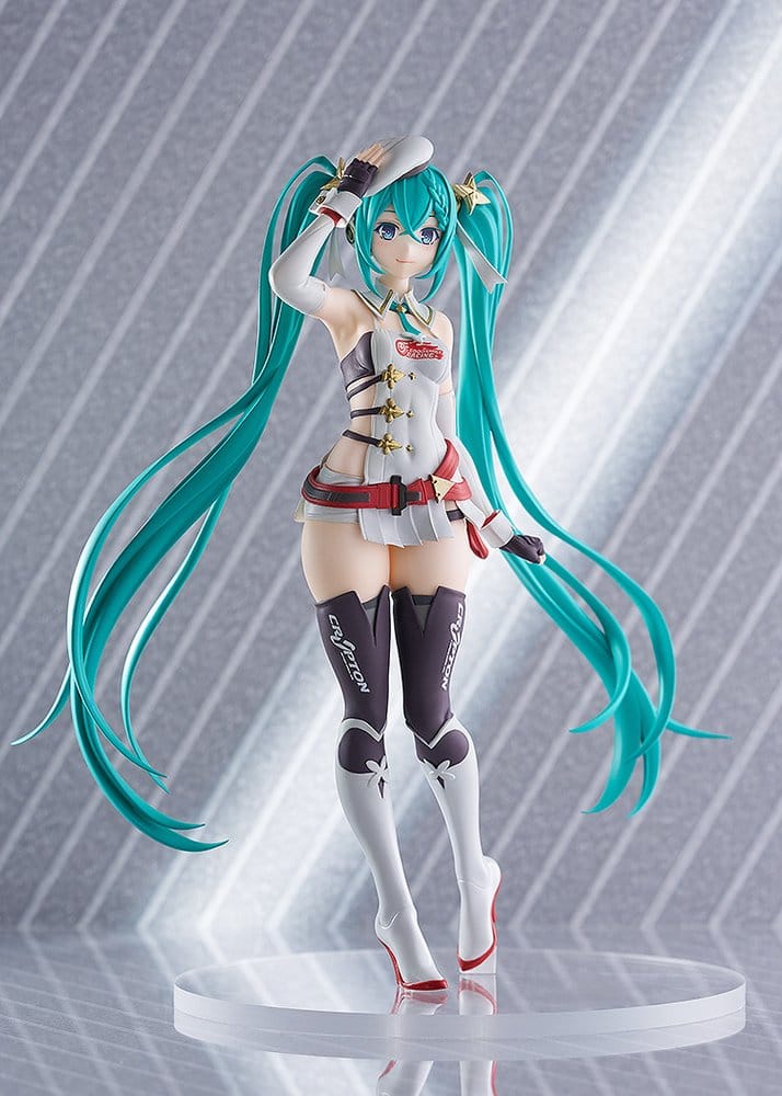Hatsune Miku GT Project Pop Up Parade figurine PVC Racing Miku: 2023 Ver. 17 cm