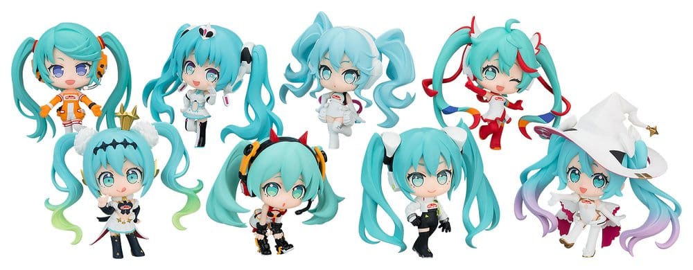 Hatsune Miku GT Project Racing Miku All Stars blind box assortiment figurines mini Vol. 1 8 cm (8)