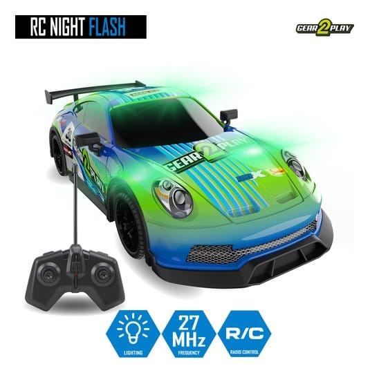 Gear2Play Radiocommandé RC Véhicule Night Flash 1:16