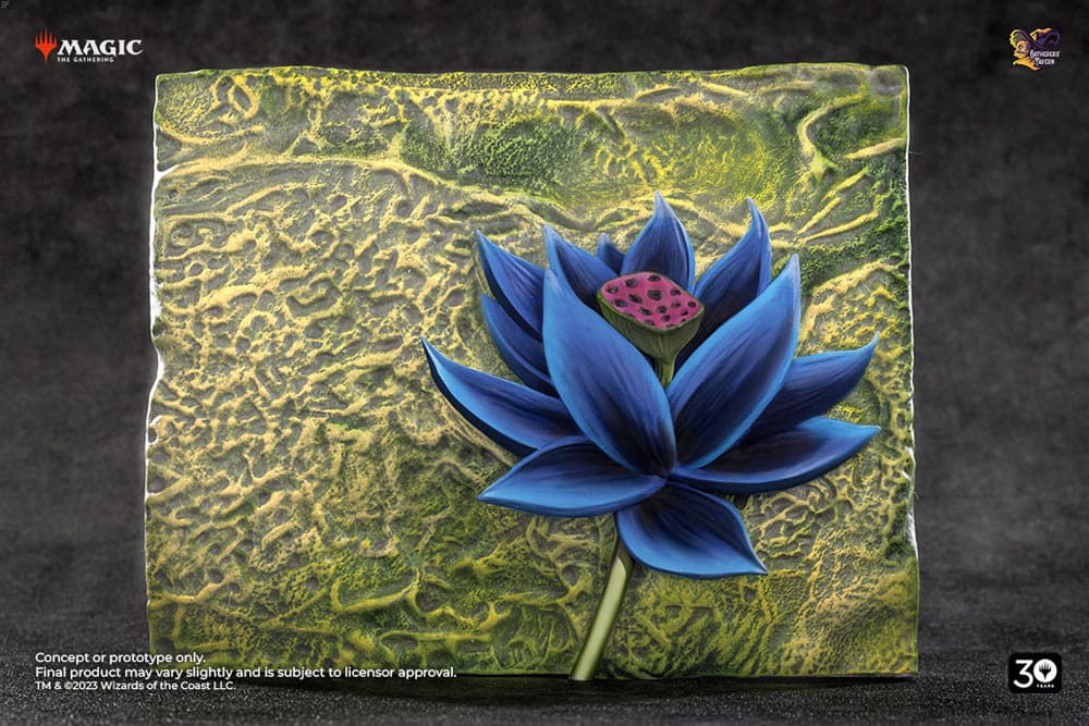 Magic The Gathering sculpture en relief Black Lotus Previews Exclusive 17 x 15 cm