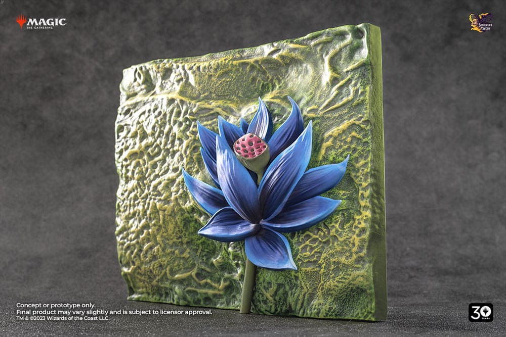 Magic The Gathering sculpture en relief Black Lotus Previews Exclusive 17 x 15 cm