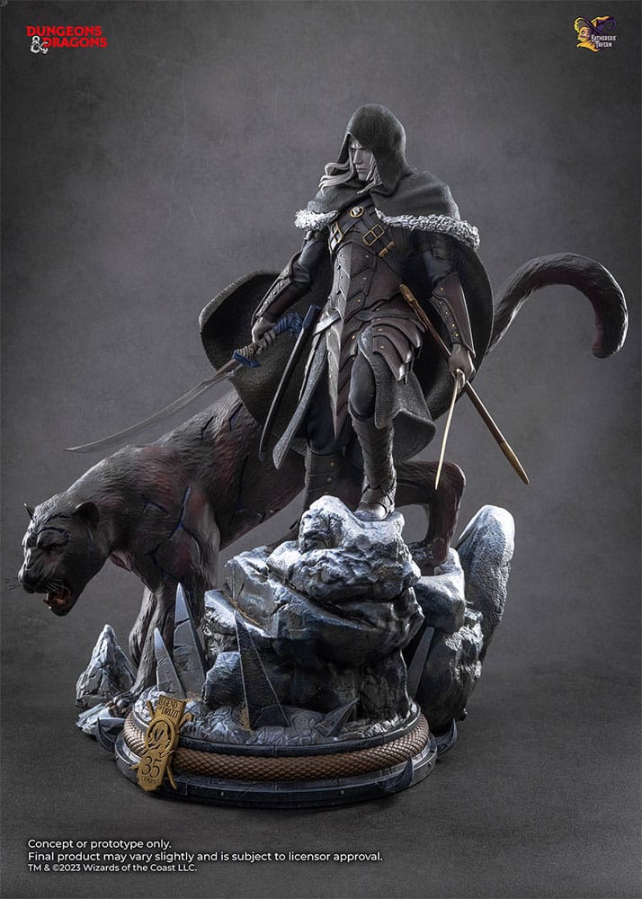Dungeons & Dragons statuette 1/4 Drizzt Do'Urden (35th Anniversary Edition) Previews Exclusive 40 cm