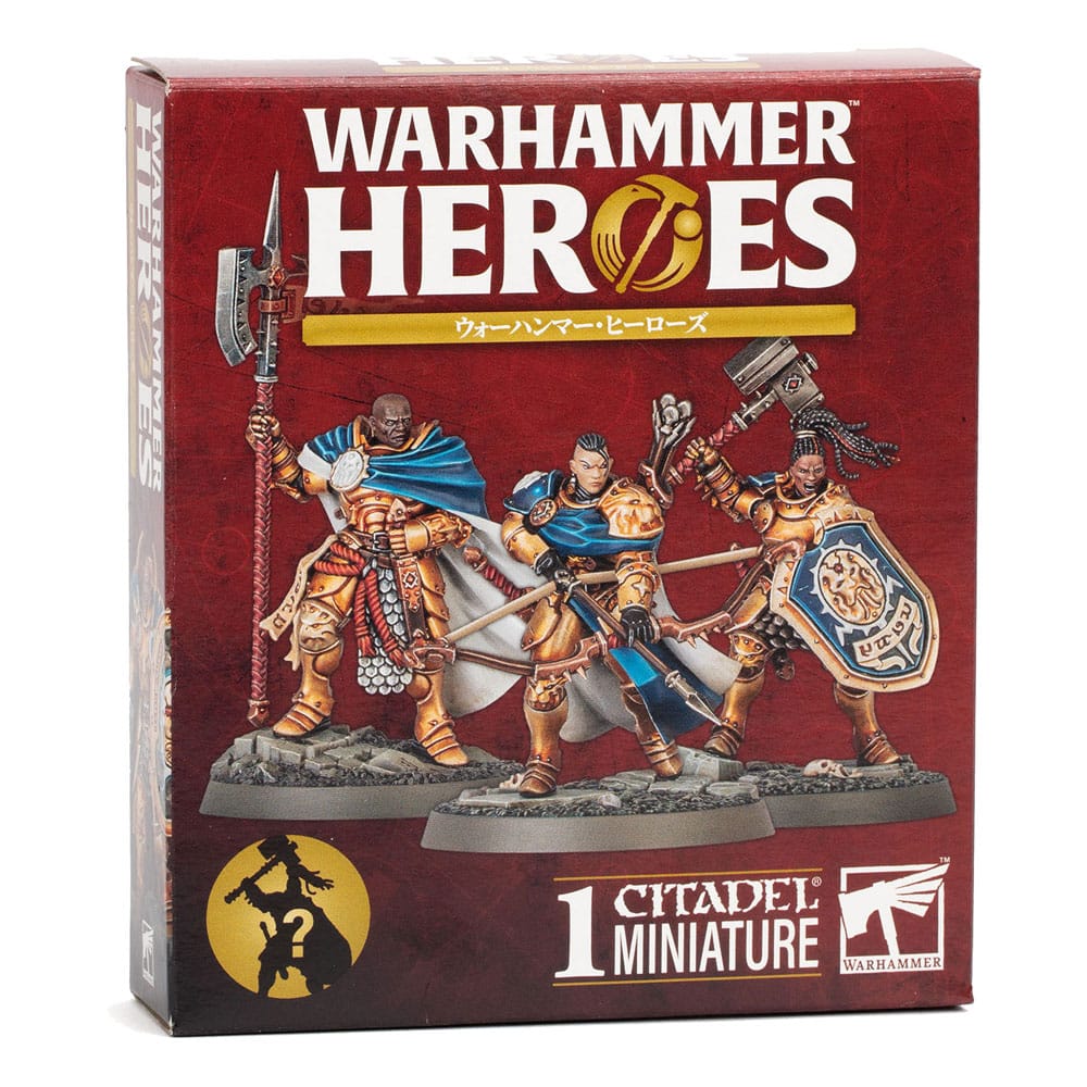 Warhammer Age of Sigmar présentoir figurines miniatures Warhammer Heroes: Stormcast Eternals (8)