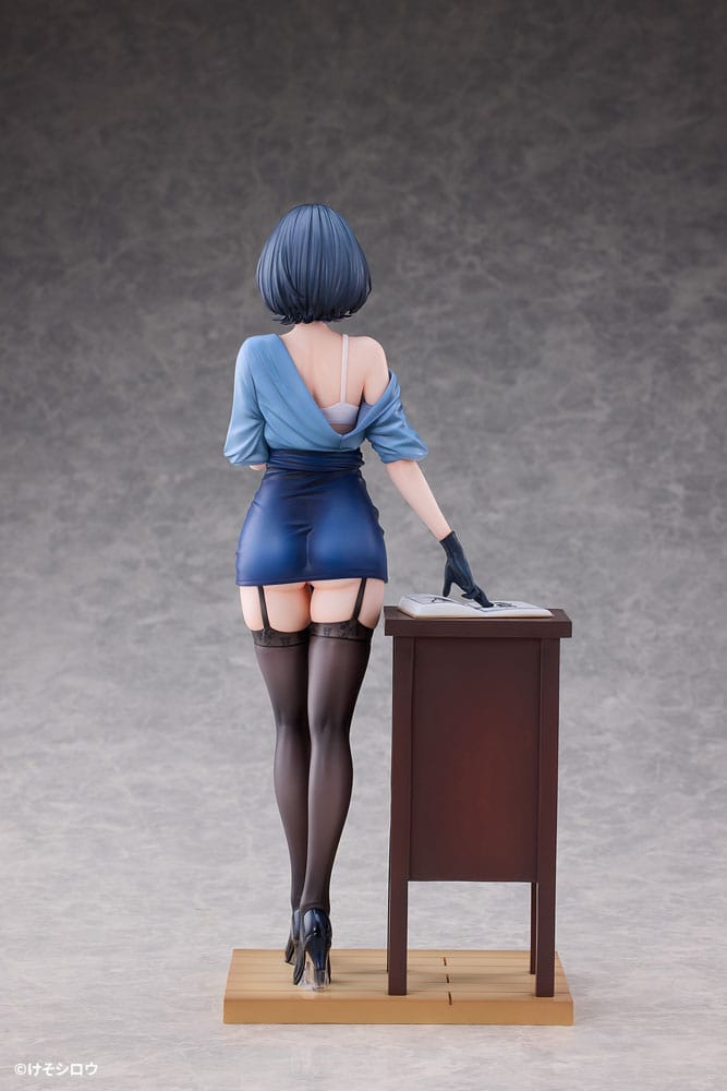 Original Character statuette PVC 1/6 Toutotsu ni Nugidasu Tennen Bijutsu Kyoushi Rumi Illustration by Keso Shirou 28 cm