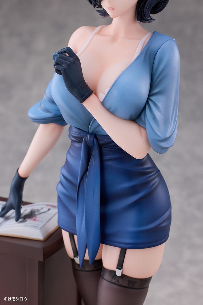 Original Character statuette PVC 1/6 Toutotsu ni Nugidasu Tennen Bijutsu Kyoushi Rumi Illustration by Keso Shirou 28 cm