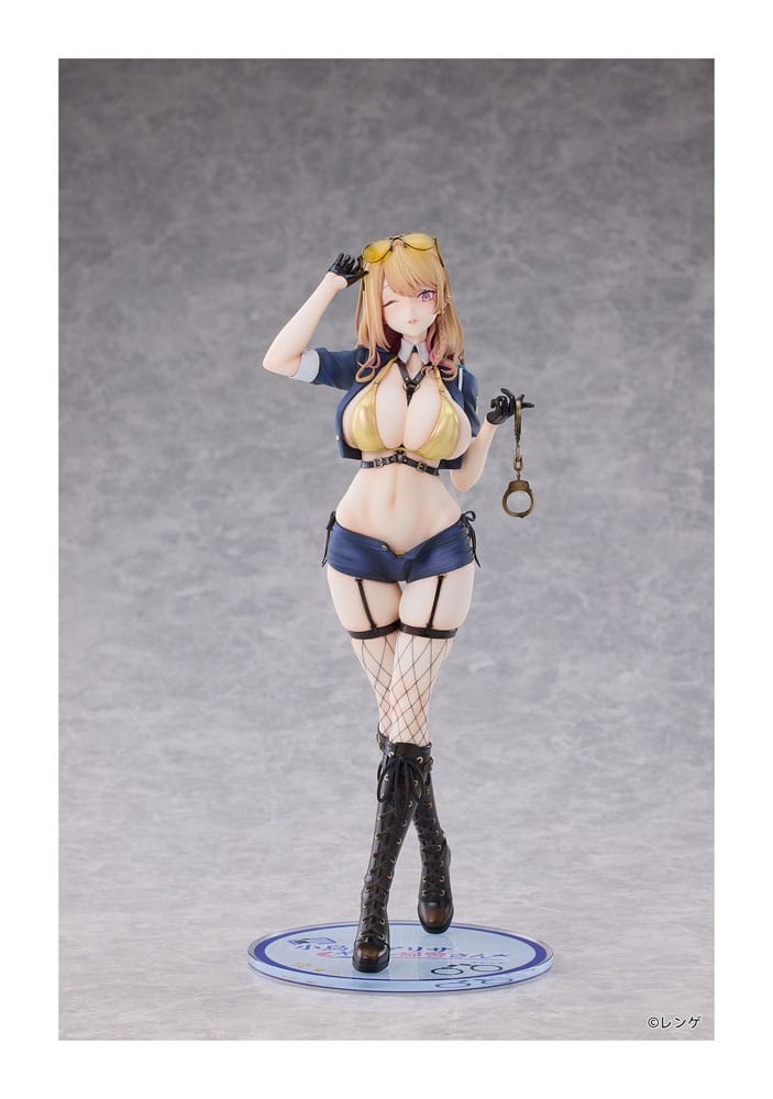 Original Character statuette PVC 1/6 Gal Policewoman Takanashi Arisa Normal Edition 27 cm