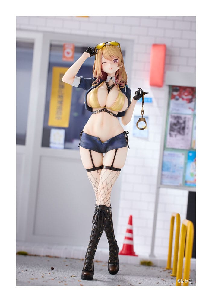 Original Character statuette PVC 1/6 Gal Policewoman Takanashi Arisa Deluxe Edition 27 cm