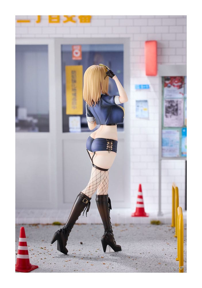 Original Character statuette PVC 1/6 Gal Policewoman Takanashi Arisa Deluxe Edition 27 cm