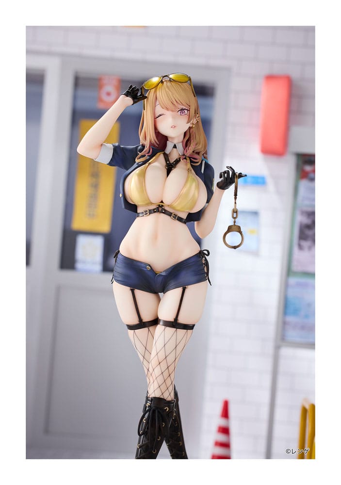 Original Character statuette PVC 1/6 Gal Policewoman Takanashi Arisa Deluxe Edition 27 cm