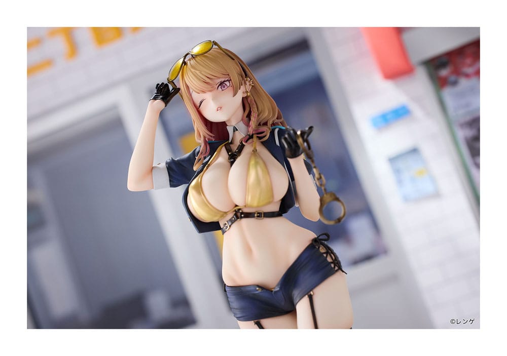 Original Character statuette PVC 1/6 Gal Policewoman Takanashi Arisa Deluxe Edition 27 cm