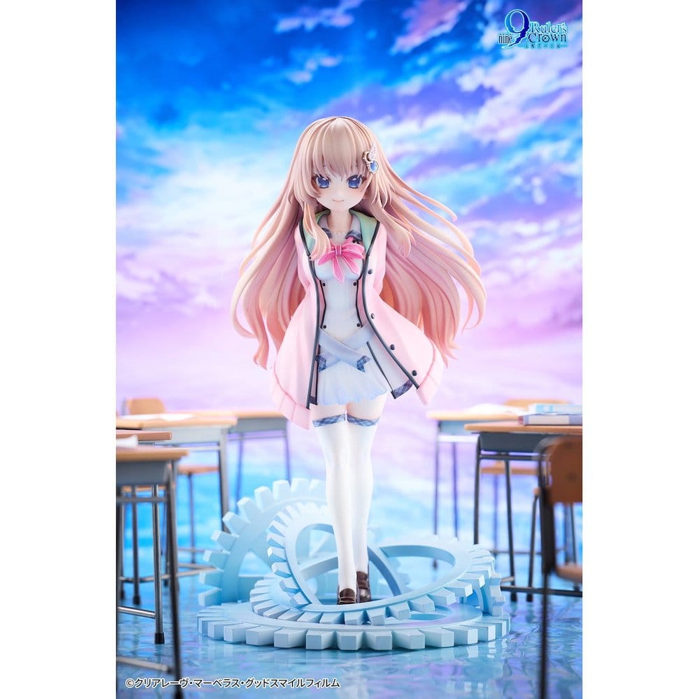 9-nine- figurine PVC 1/6 Ruler's Crown Miyako Kujo 25 cm