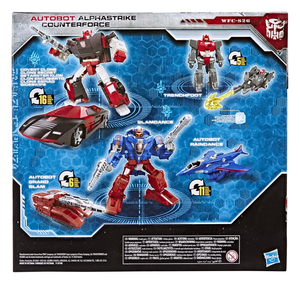 Transformers Generations War for Cybertron: Siege pack 3 figurines Autobot Alphastrike Counterforce