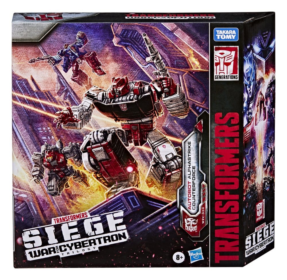Transformers Generations War for Cybertron: Siege pack 3 figurines Autobot Alphastrike Counterforce