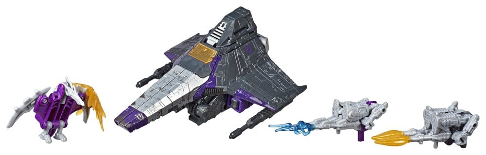 Transformers Generations War for Cybertron: Siege Voyager Class pack 4 figurines Decepticon Phantomstrike Squadron 18 cm