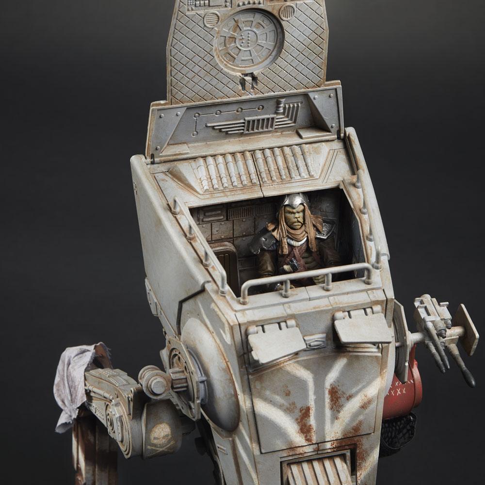 Star Wars The Mandalorian Vintage Collection véhicule AT-ST Raider & Klatooinian