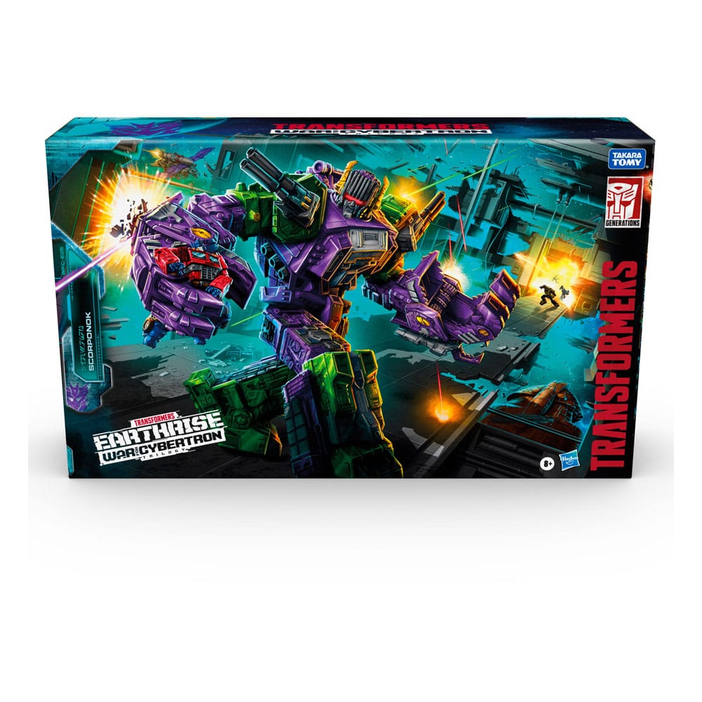 Transformers Generations War for Cybertron: Earthrise figurine Titan  Class Scorponok 53 cm