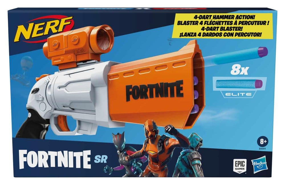 Fortnite NERF blaster à fléchettes SR