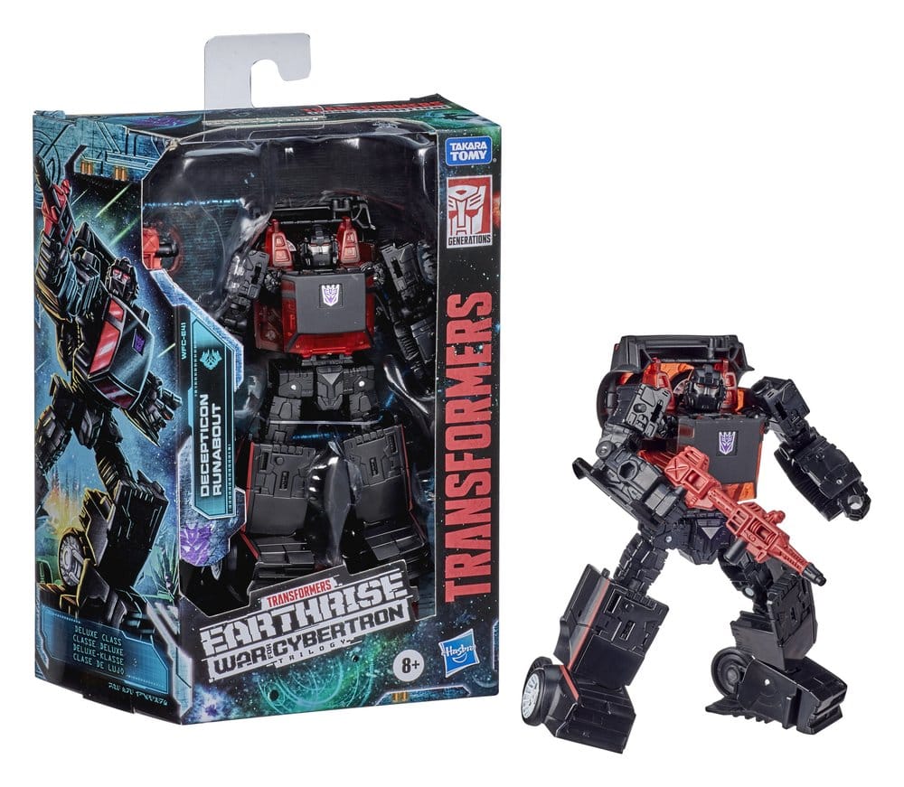 Transformers Generations War for Cybertron: Earthrise Deluxe Class figurine Decepticon Runabout WFC-E41 14 cm