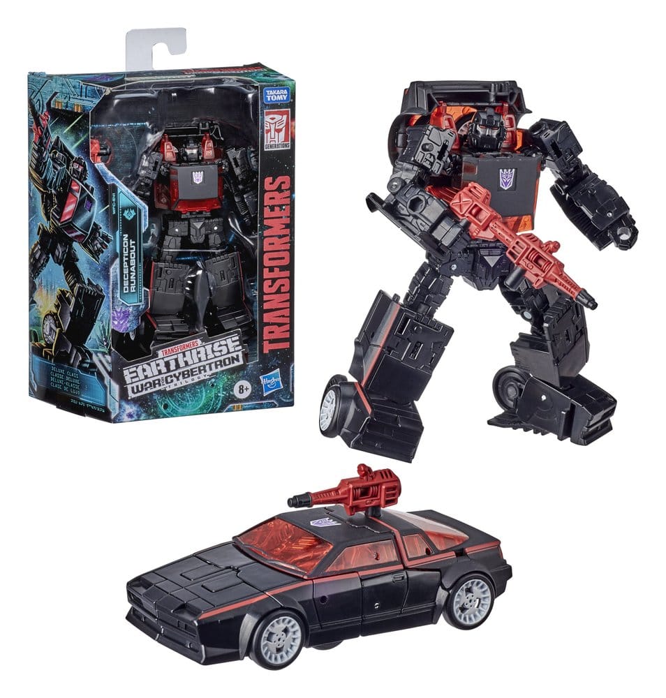 Transformers Generations War for Cybertron: Earthrise Deluxe Class figurine Decepticon Runabout WFC-E41 14 cm